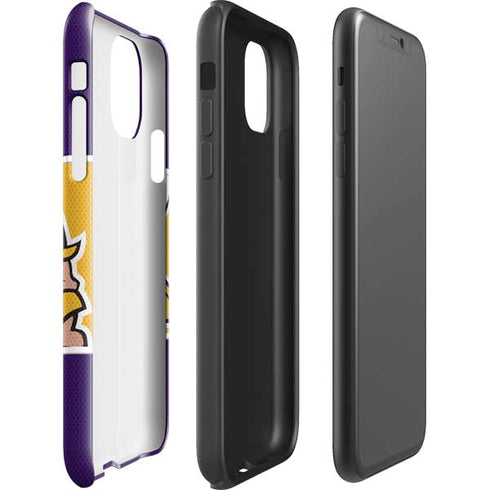 NFL Minnesota Vikings Zone Block iPhone 11 Impact Case