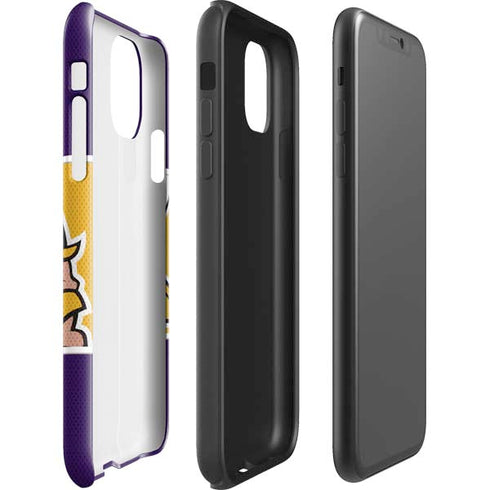 NFL Minnesota Vikings Zone Block iPhone 11 Pro Max Impact Case