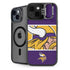 NFL Minnesota Vikings Zone Block iPhone 14 Plus Kickstand Case