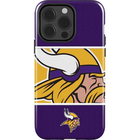 NFL Minnesota Vikings Zone Block iPhone 15 Pro Impact Case