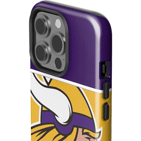 NFL Minnesota Vikings Zone Block iPhone 15 Pro Impact Case