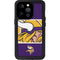 NFL Minnesota Vikings Zone Block iPhone 15 Pro Waterproof Case
