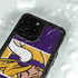 NFL Minnesota Vikings Zone Block iPhone 15 Pro Waterproof Case