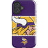 NFL Minnesota Vikings Zone Block iPhone 16 Impact Case