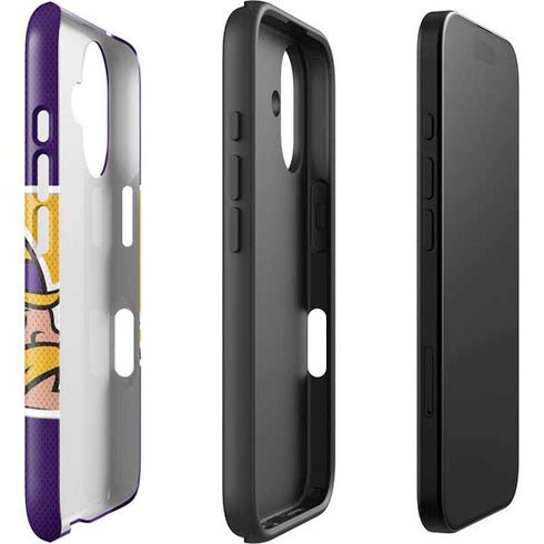 NFL Minnesota Vikings Zone Block iPhone 16 Plus Impact Case