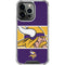 NFL Minnesota Vikings Zone Block iPhone 16 Pro Clear Case