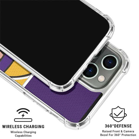 NFL Minnesota Vikings Zone Block iPhone 16 Pro Clear Case