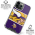 NFL Minnesota Vikings Zone Block iPhone 16 Pro Clear Case