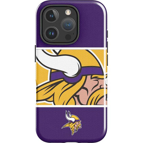 NFL Minnesota Vikings Zone Block iPhone 16 Pro Impact Case