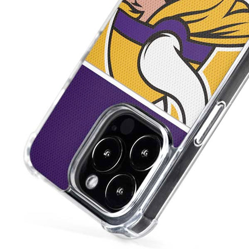 NFL Minnesota Vikings Zone Block iPhone 16 Pro MagSafe Case