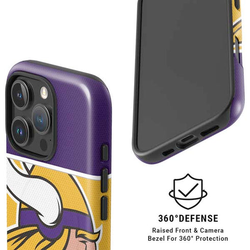 NFL Minnesota Vikings Zone Block iPhone 16 Pro Magsafe Impact Case