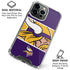 NFL Minnesota Vikings Zone Block iPhone 16 Pro Max Clear Case