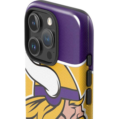 NFL Minnesota Vikings Zone Block iPhone 16 Pro Max Impact Case