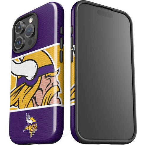 NFL Minnesota Vikings Zone Block iPhone 16 Pro Max Impact Case