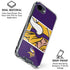 NFL Minnesota Vikings Zone Block iPhone 16e Clear Case