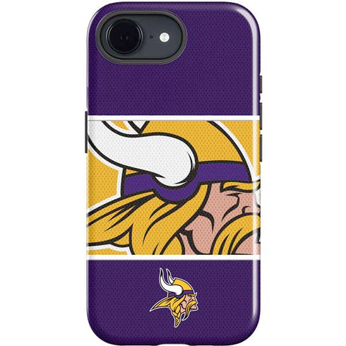NFL Minnesota Vikings Zone Block iPhone 16e Impact Case