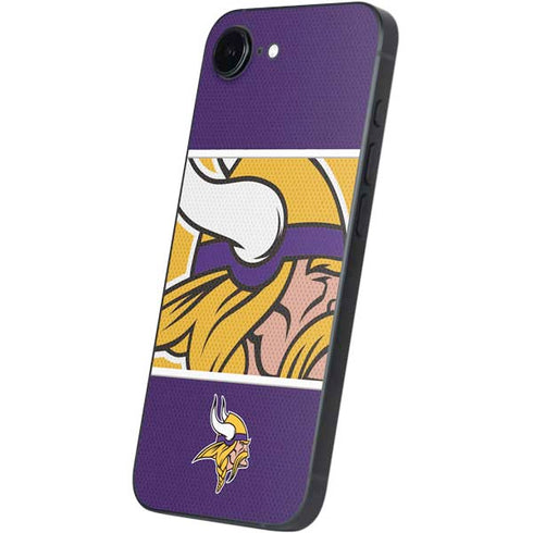 NFL Minnesota Vikings Zone Block iPhone 16e Skin