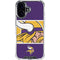 NFL Minnesota Vikings Zone Block iPhone 17 Clear Case