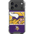 NFL Minnesota Vikings Zone Block iPhone 18 Pro Clear Case