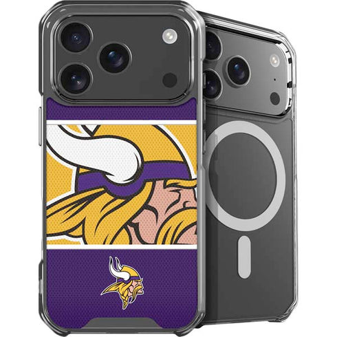 NFL Minnesota Vikings Zone Block iPhone 18 Pro MagSafe Case