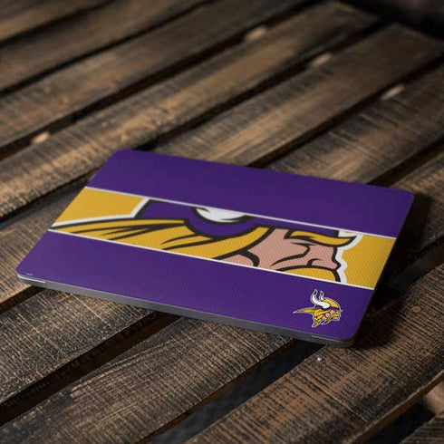 NFL Minnesota Vikings Zone Block Apple MacBook Air Skin