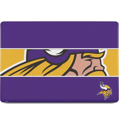 NFL Minnesota Vikings Zone Block MacBook Skins