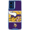 NFL Minnesota Vikings Zone Block Moto G 5G (2024) Clear Case