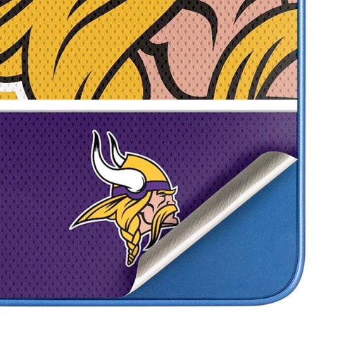 NFL Minnesota Vikings Zone Block Moto G Play 4G (2024) Skin