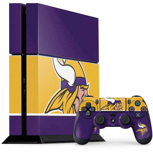 NFL Minnesota Vikings Zone Block PlayStation PS4 Skins