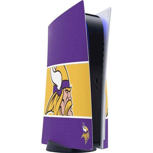 NFL Minnesota Vikings Zone Block PlayStation PS5 Skins