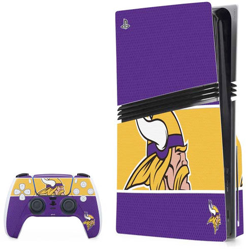 NFL Minnesota Vikings Zone Block PlayStation PS5 Skins