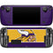 NFL Minnesota Vikings Zone Block Steam Deck Handheld Gaming Computer OLED Skin