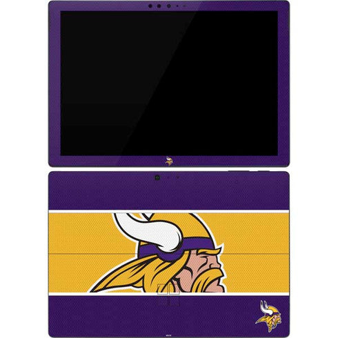 NFL Minnesota Vikings Zone Block Surface Pro 7 Skin