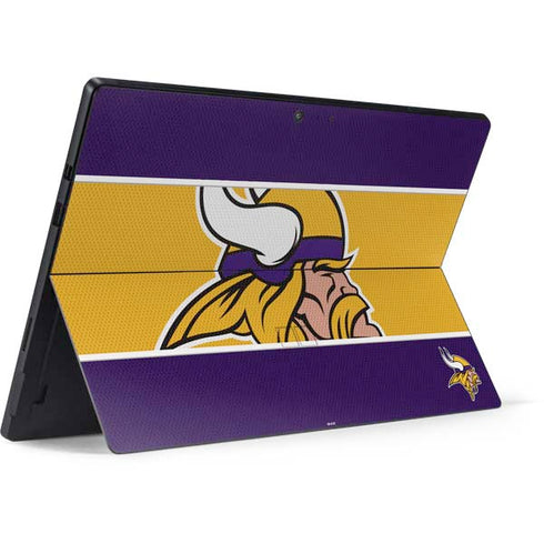 NFL Minnesota Vikings Zone Block Surface Pro 7 Skin