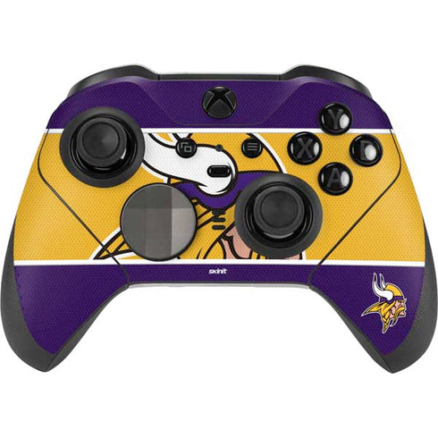 NFL Minnesota Vikings Zone Block Xbox Elite Wireless Controller Series 2 Skin
