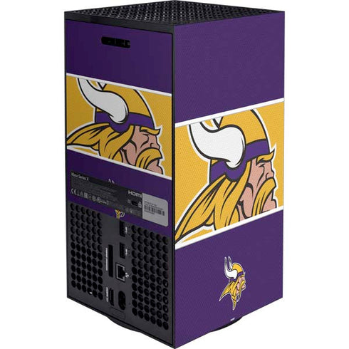 NFL Minnesota Vikings Zone Block XBox Series X Digital Edition Bundle Skin