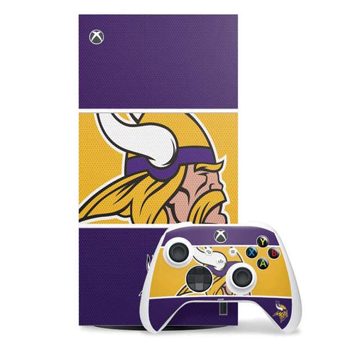NFL Minnesota Vikings Zone Block Xbox Series X Skins