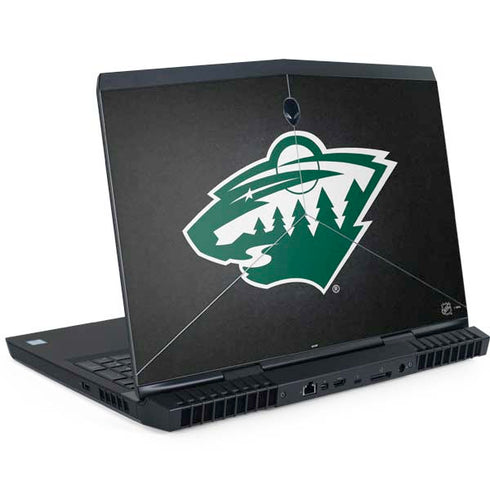 NHL Minnesota Wild Black Background Dell Alienware Skin
