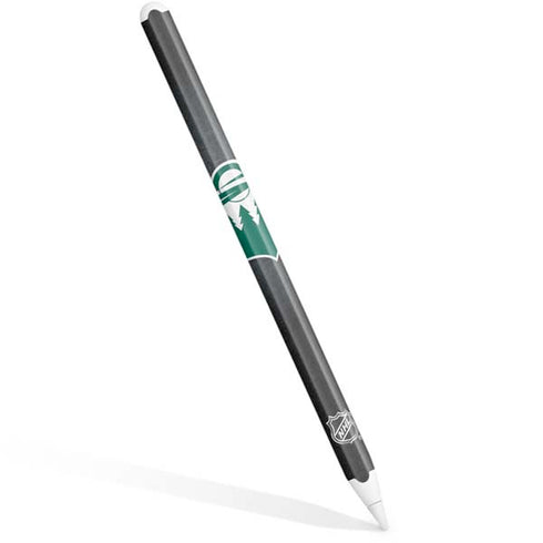 NHL Minnesota Wild Black Background Apple Pencil (2nd Gen 2019) Skin