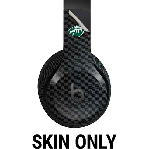 NHL Minnesota Wild Black Background Beats Studio Pro Wireless Headphones Skin