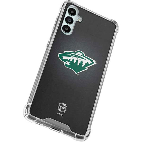 NHL Minnesota Wild Black Background Gabb Phone 4 Clear Case