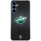NHL Minnesota Wild Black Background Galaxy A35 5G Clear Case