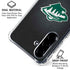 NHL Minnesota Wild Black Background Galaxy A36 5G Clear Case