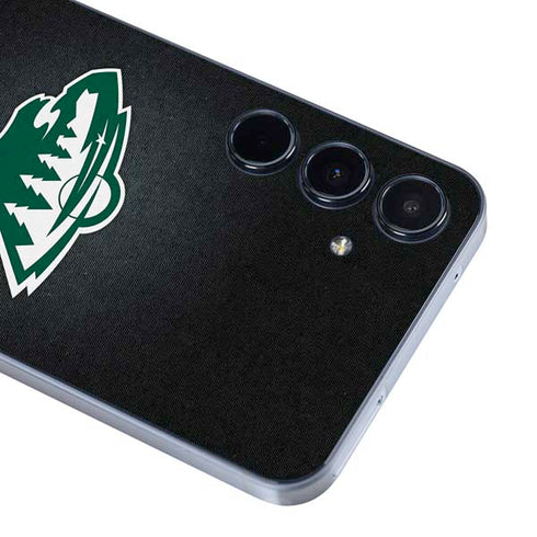 NHL Minnesota Wild Black Background Galaxy A55 5G Skin