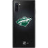 NHL Minnesota Wild Black Background Galaxy Note 10 Plus Skin