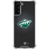 NHL Minnesota Wild Black Background Galaxy S22 Plus Clear Case