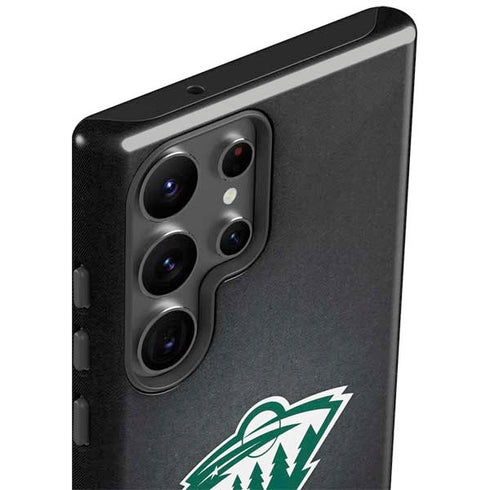 NHL Minnesota Wild Black Background Galaxy S23 Ultra Pro Case