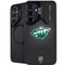 NHL Minnesota Wild Black Background Galaxy S24 FE Kickstand Case