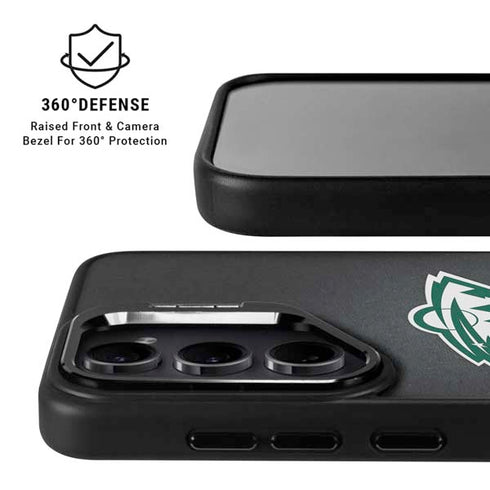 NHL Minnesota Wild Black Background Galaxy S24 Plus Kickstand Case
