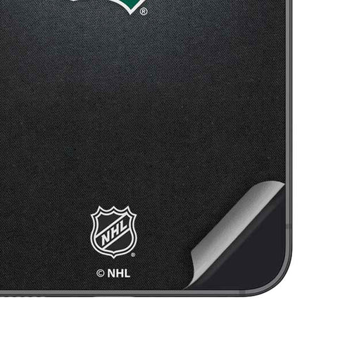 NHL Minnesota Wild Black Background Galaxy S25 Plus Skin
